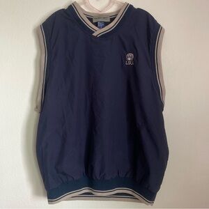 90s academia sleaze rare collegiate LSU embroidered sweater vest